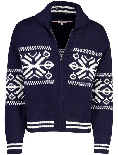 Tommy Hilfiger Vest Tommy Hilfiger donkerblauw lamswol