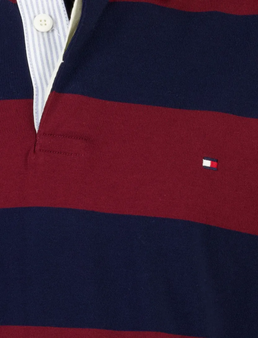 Trui Tommy Hilfiger bordeaux katoen