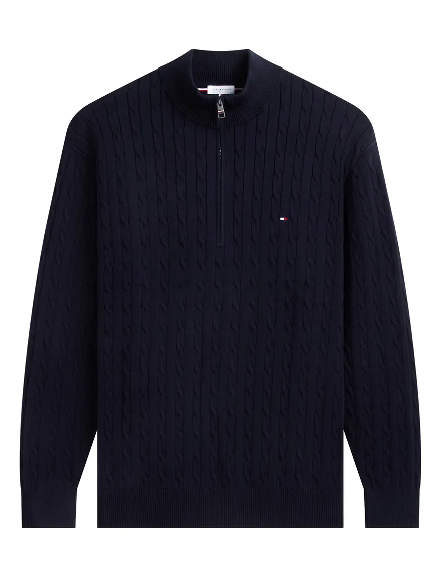 Trui Tommy Hilfiger donkerblauw