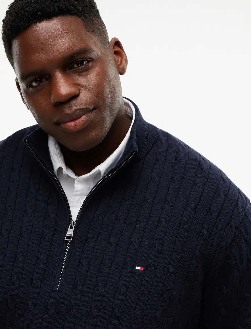 Trui Tommy Hilfiger donkerblauw