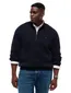 Trui Tommy Hilfiger Big & Tall kabeltrui donkerblauw