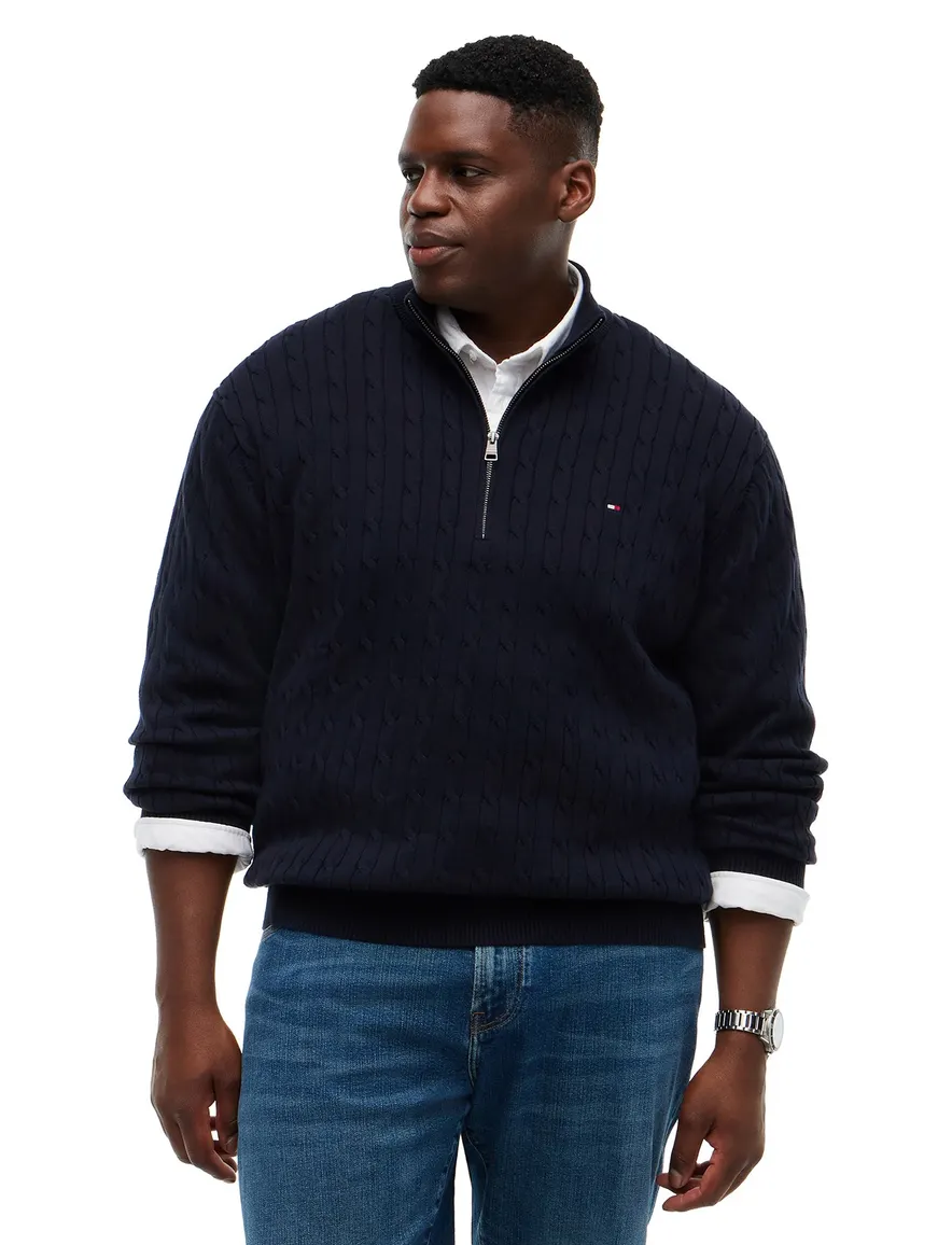 Trui Tommy Hilfiger donkerblauw