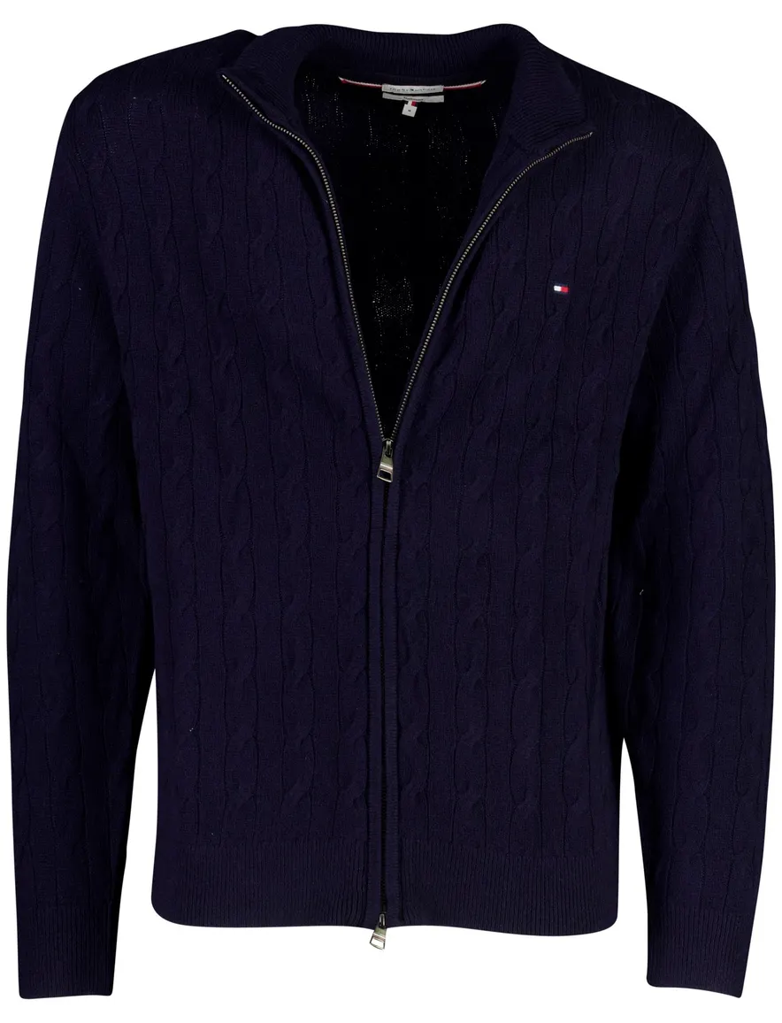 Vest Tommy Hilfiger donkerblauw