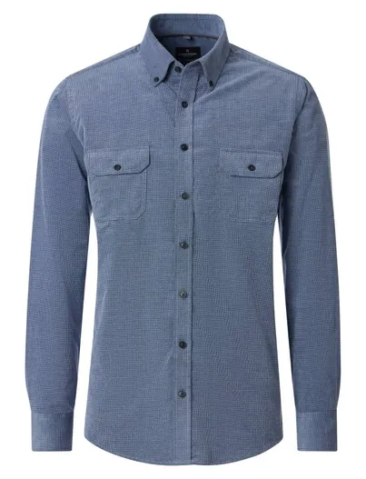 Casa Moda Overhemd Casa Moda blauw