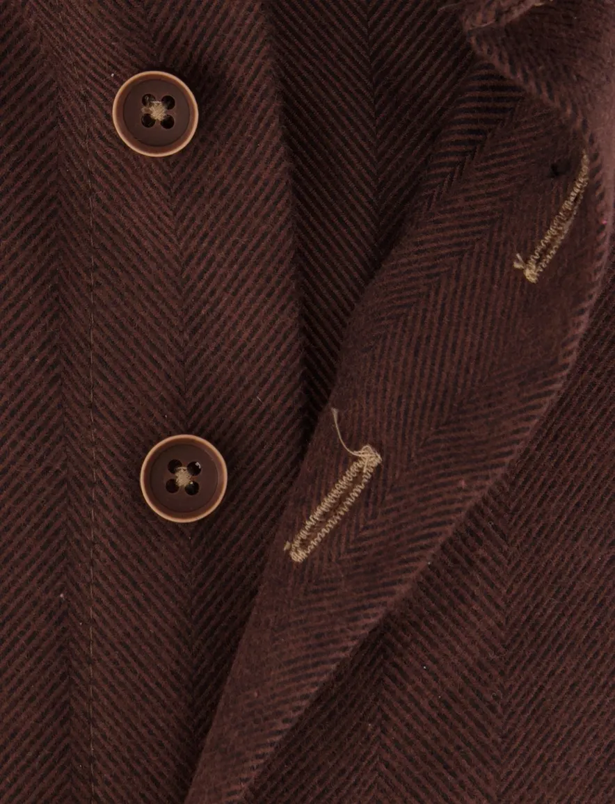 Overhemd Portofino bruin