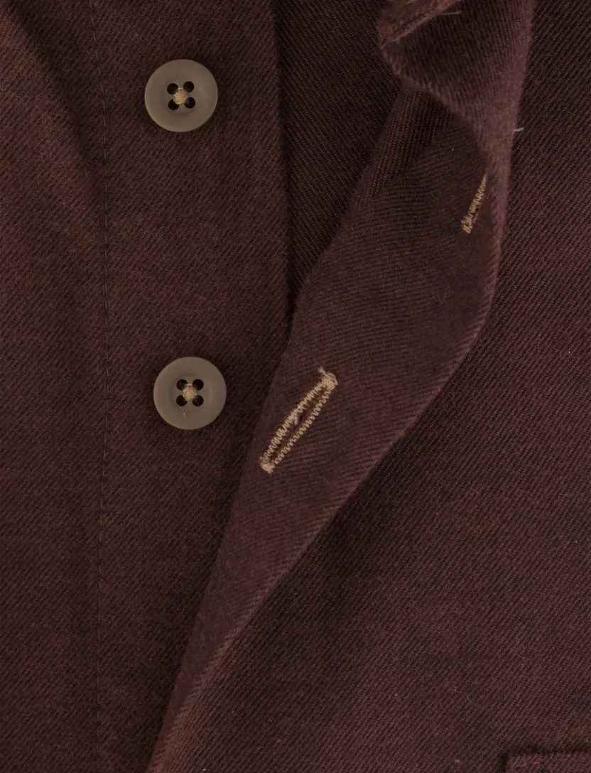 Overhemden Portofino bruin