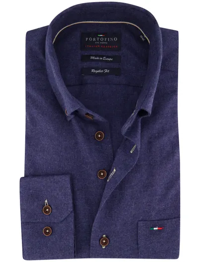 Portofino Overhemd Portofino donkerblauw