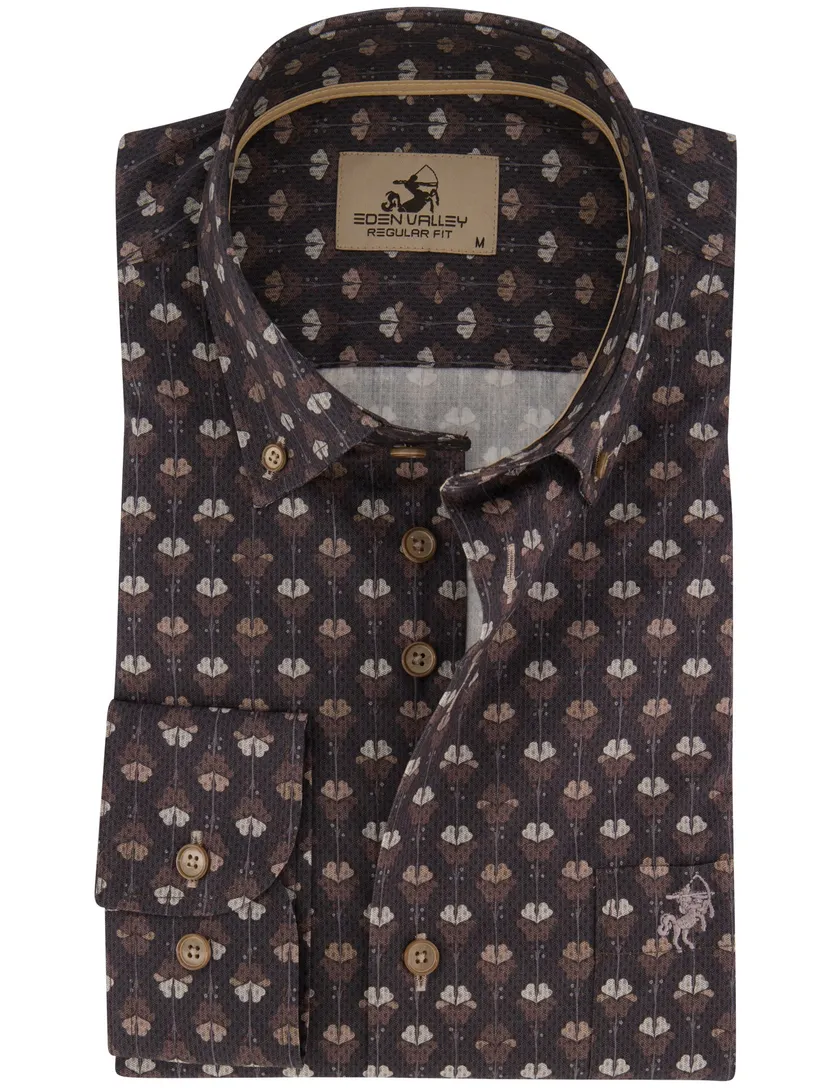Overhemd Eden Valley donkerblauw