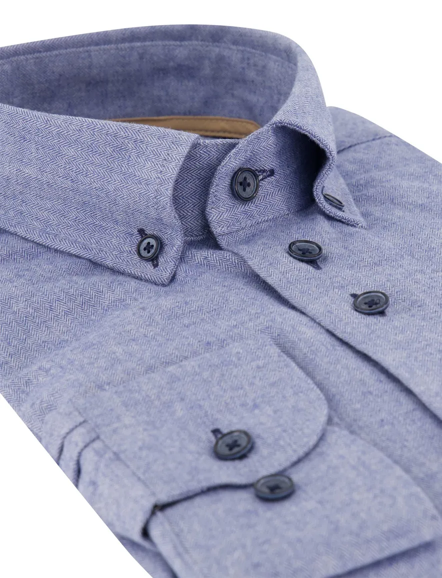 Overhemd Eden Valley blauw