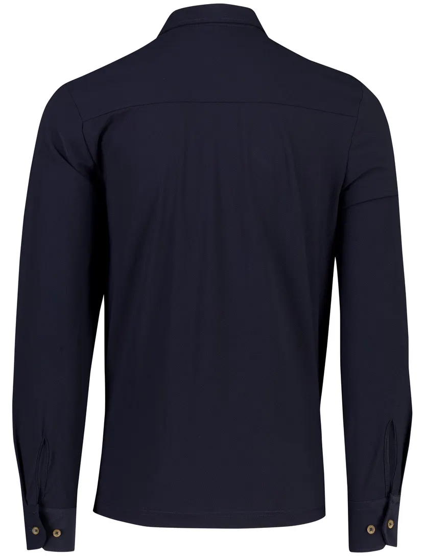 Overhemd Eden Valley donkerblauw