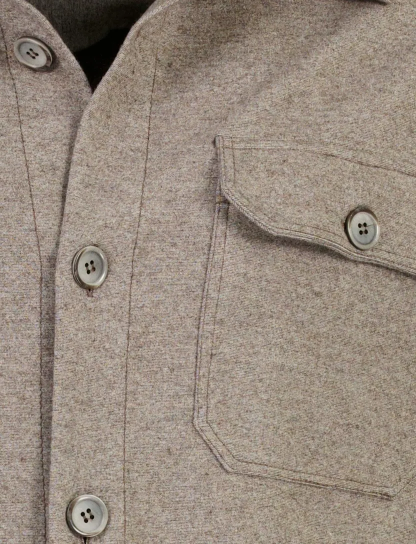 Overshirt Eden Valley bruin