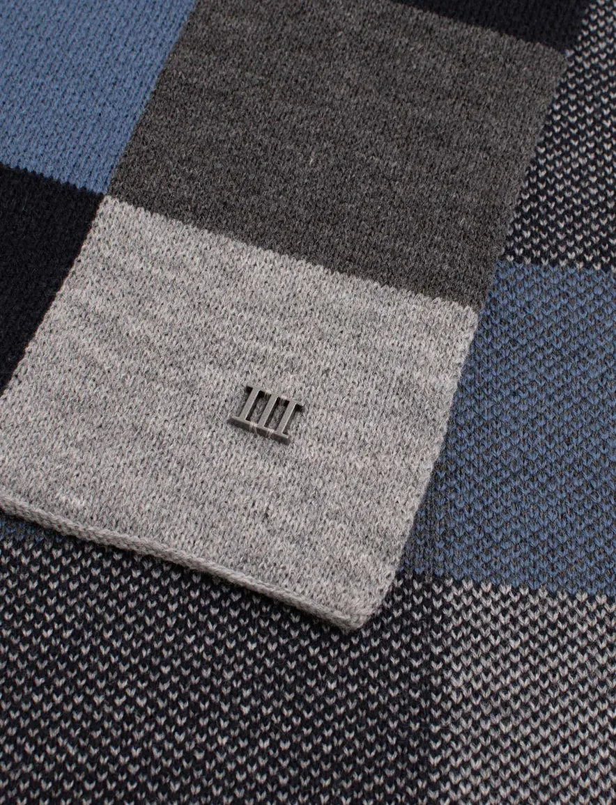 Tresanti sjaal geruite antraciet
