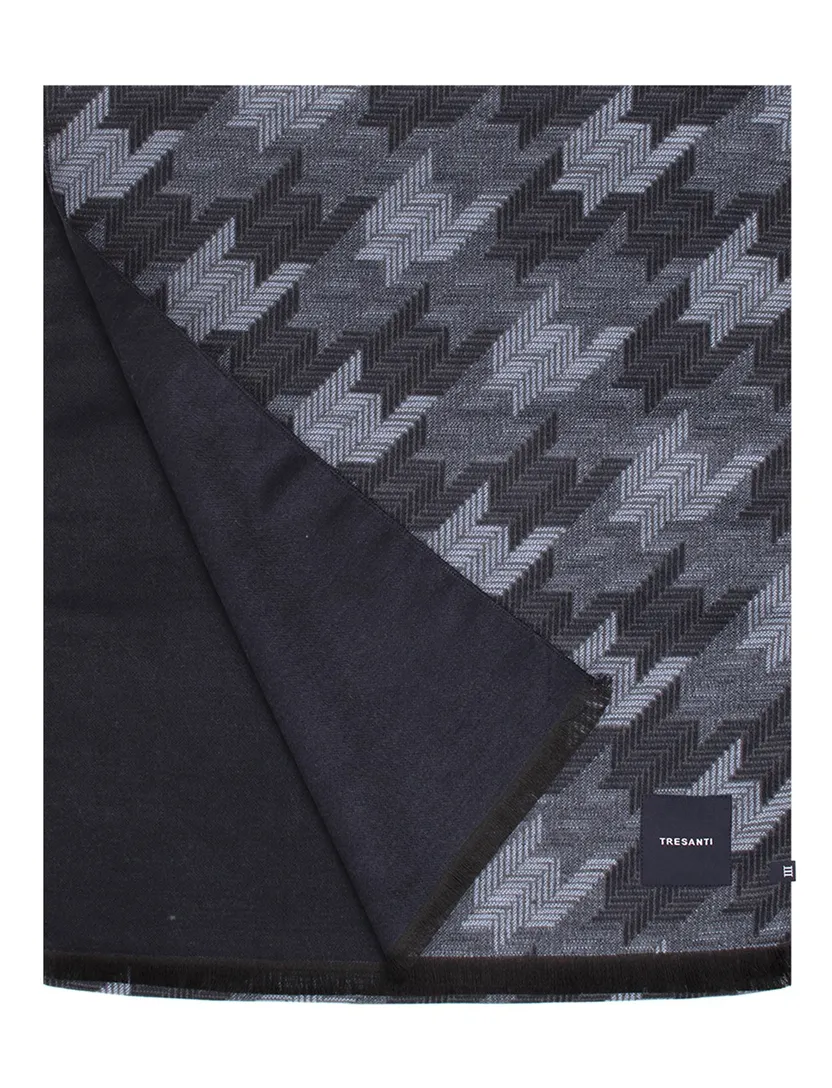Sjaal Tresanti blauw
