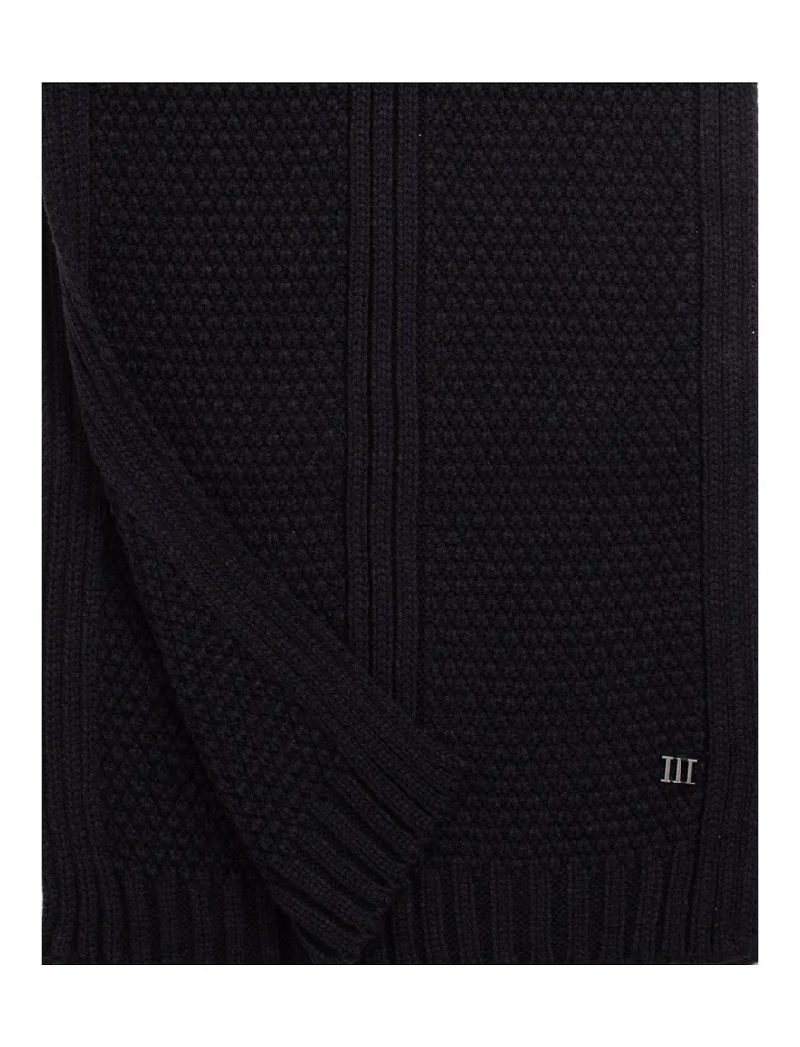 Sjaal Tresanti donkerblauw
