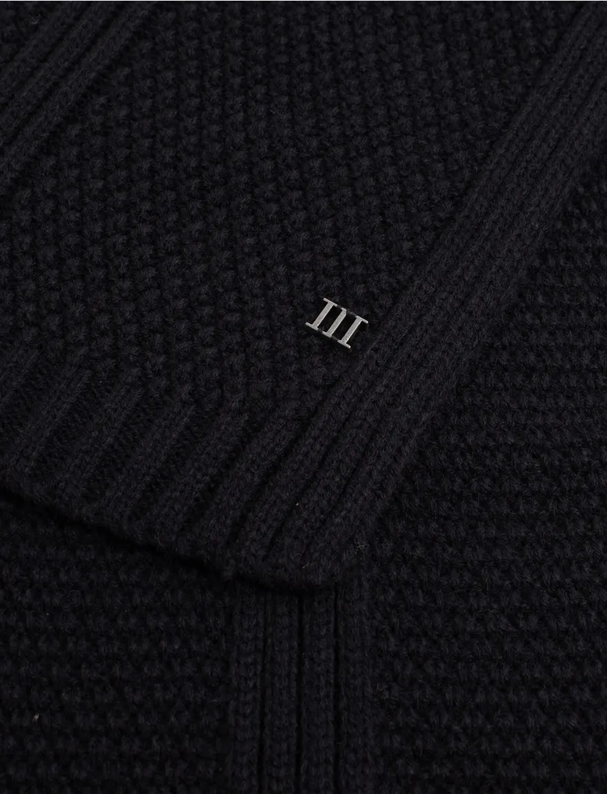 Sjaal Tresanti donkerblauw
