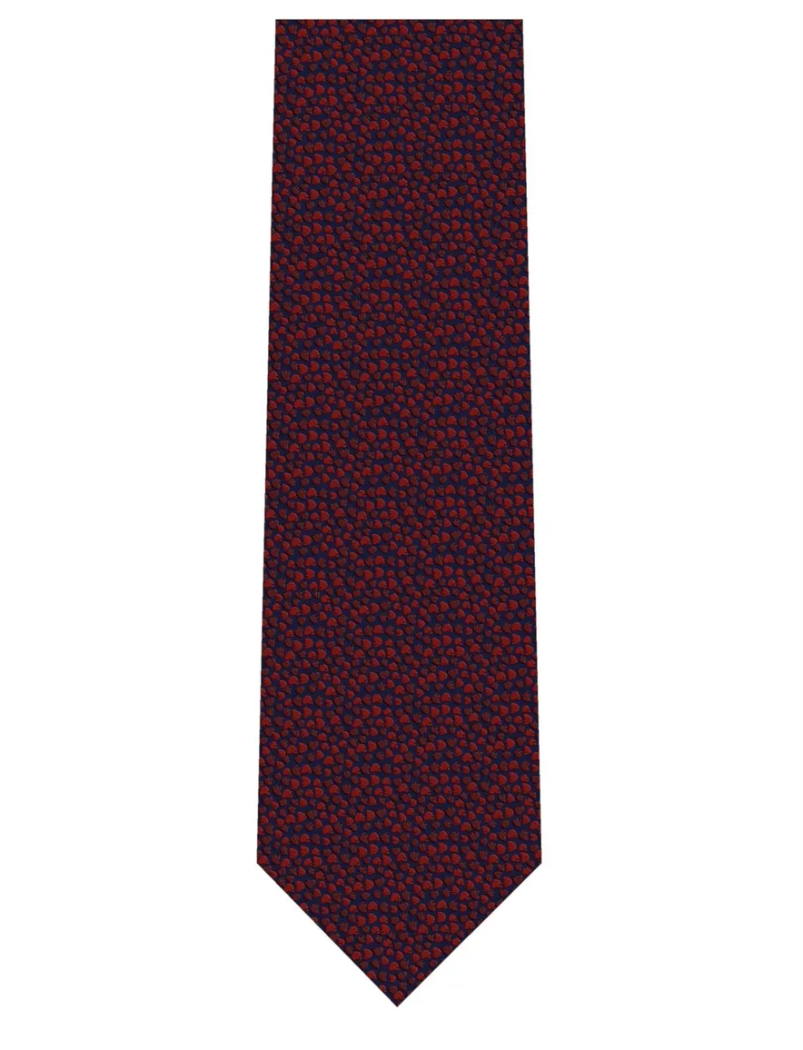 Stropdas Tresanti bordeaux