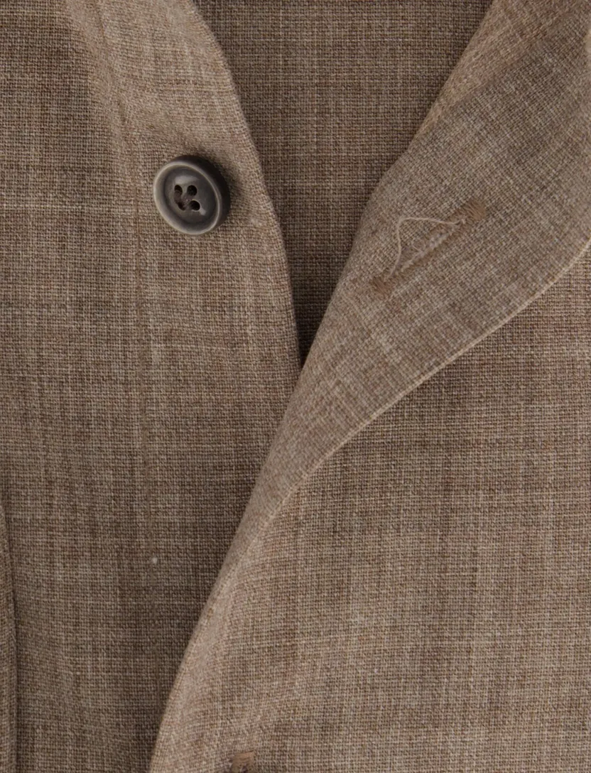 Overhemd John Miller beige
