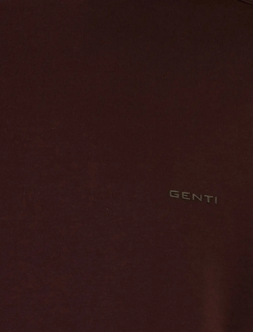 T-shirt Genti aubergine