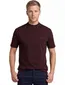 Genti T-shirt V-hals aubergine stretch