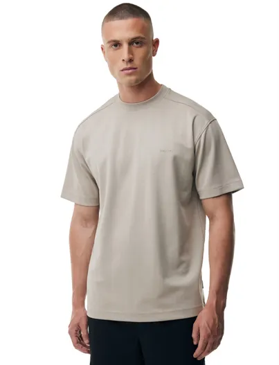 Genti Genti T-shirt beige effen