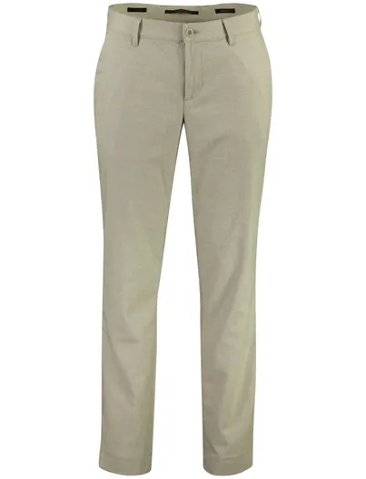 Alberto Broek Alberto LOU chino beige gemeleerd regular fit