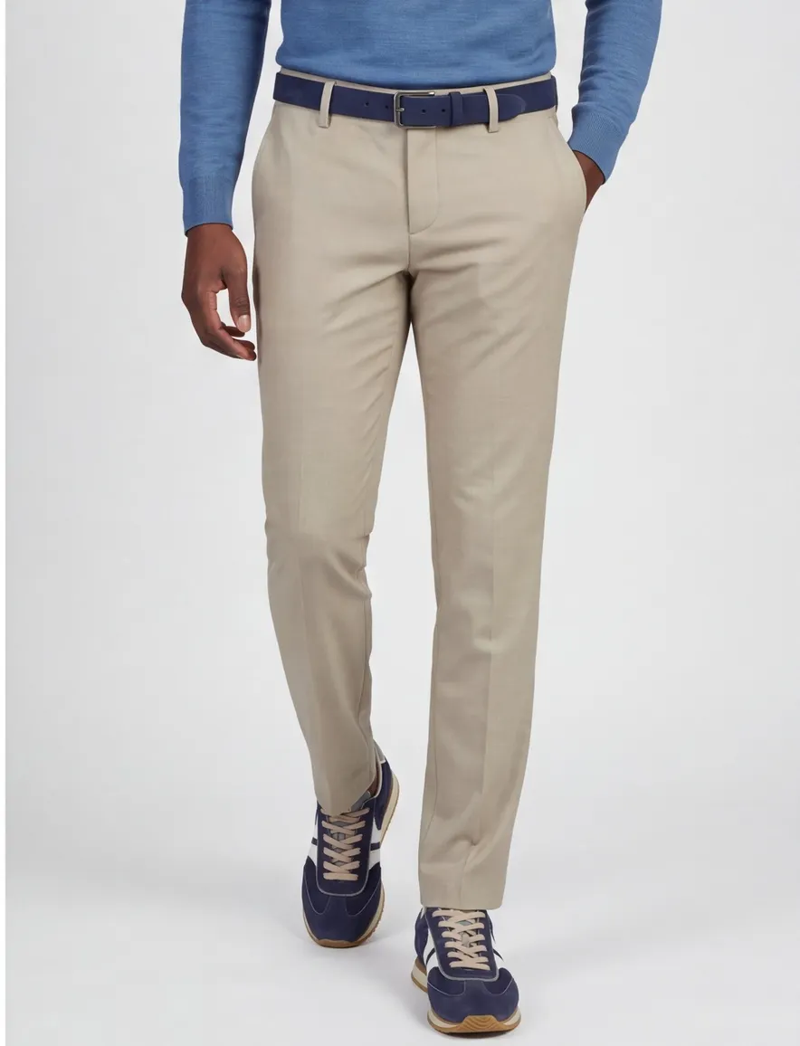 Broek Alberto beige