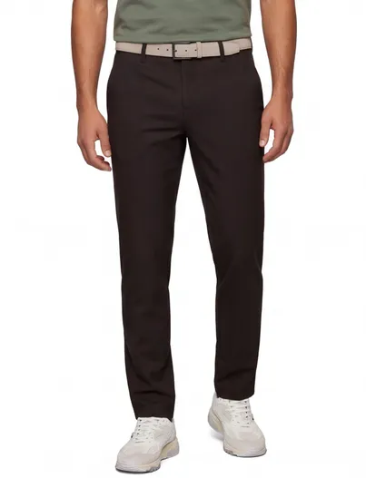 Alberto Chino LOU Alberto bruin regular fit