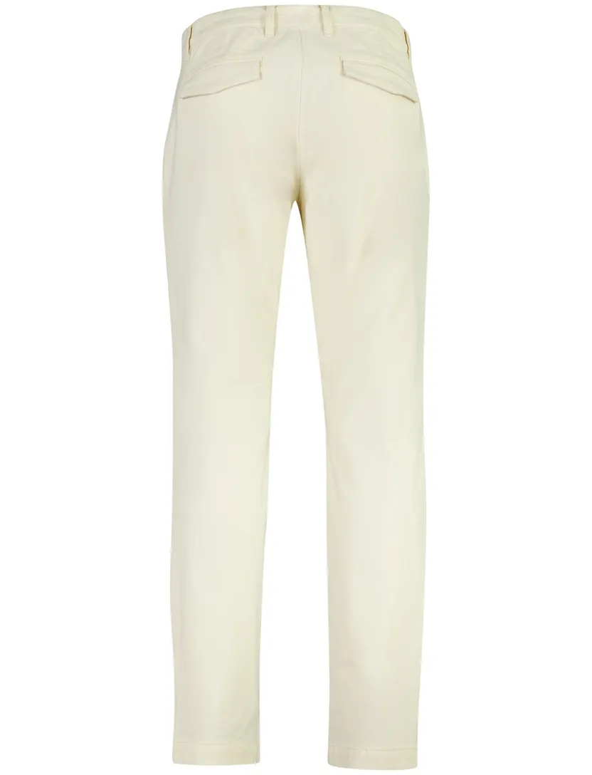 Chino Alberto LOU creme flatfront
