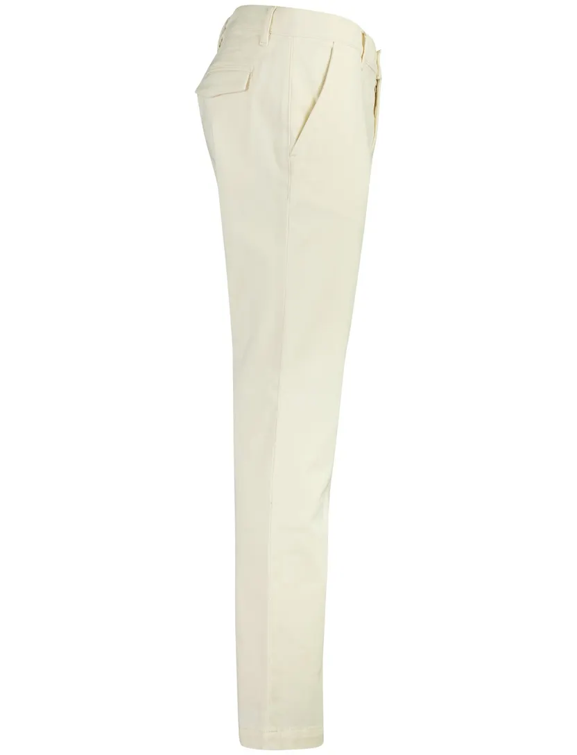 Chino Alberto LOU creme flatfront