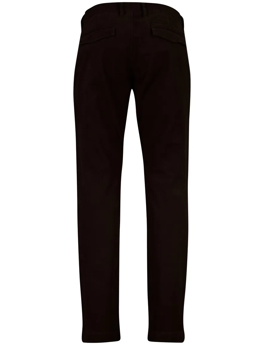 Alberto LOU chino flatfront bruin