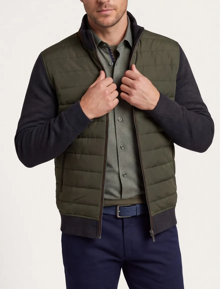 Vest Bugatti groen