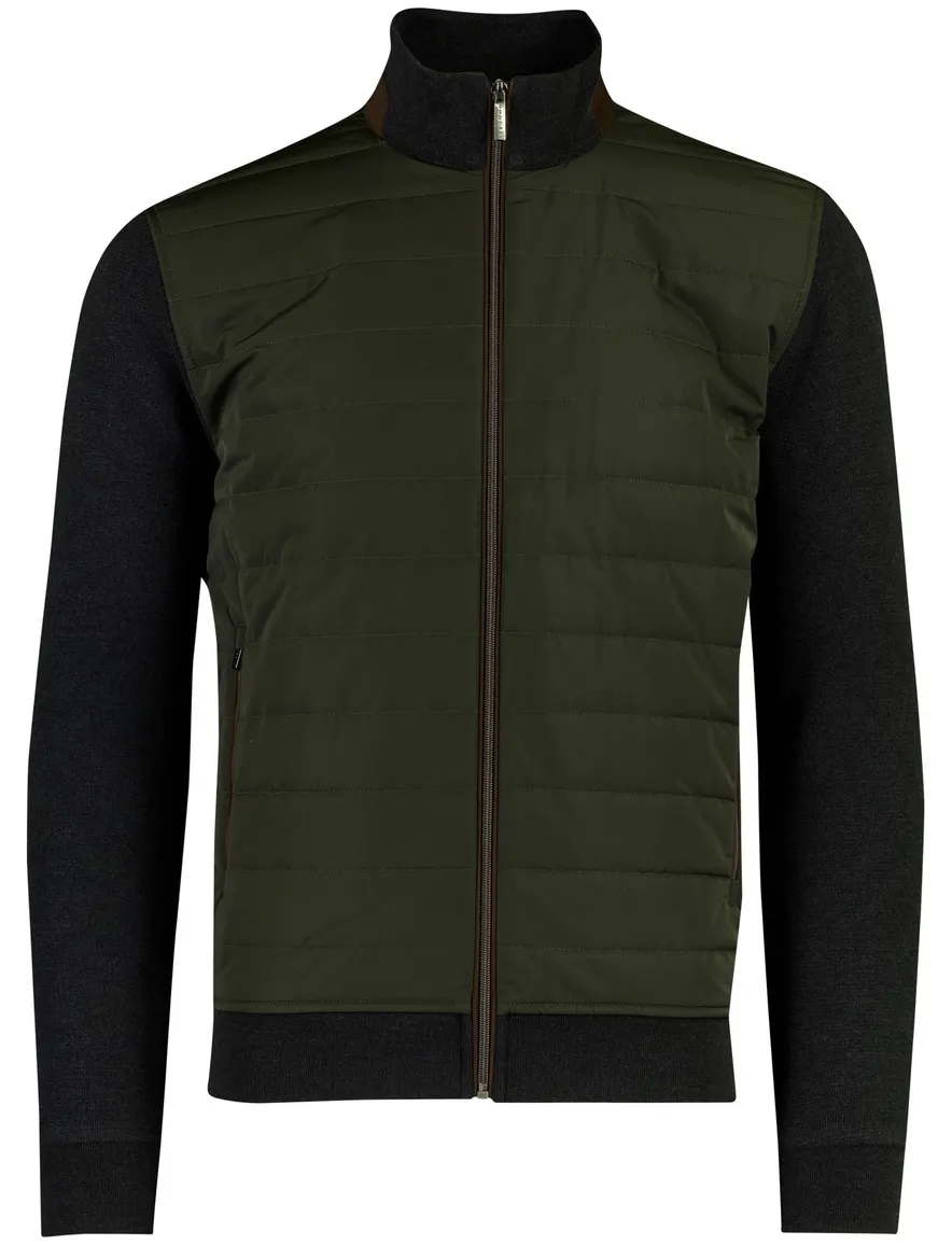 Vest Bugatti groen