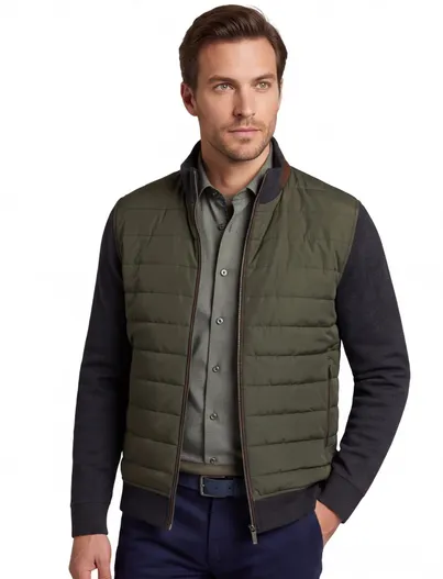 Bugatti Vest Bugatti donkergroen outdoor
