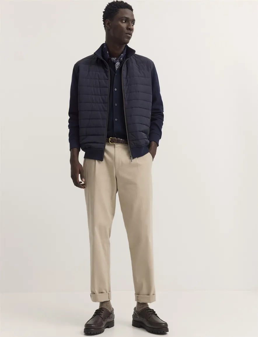 Bugatti outdoor vest donkerblauw