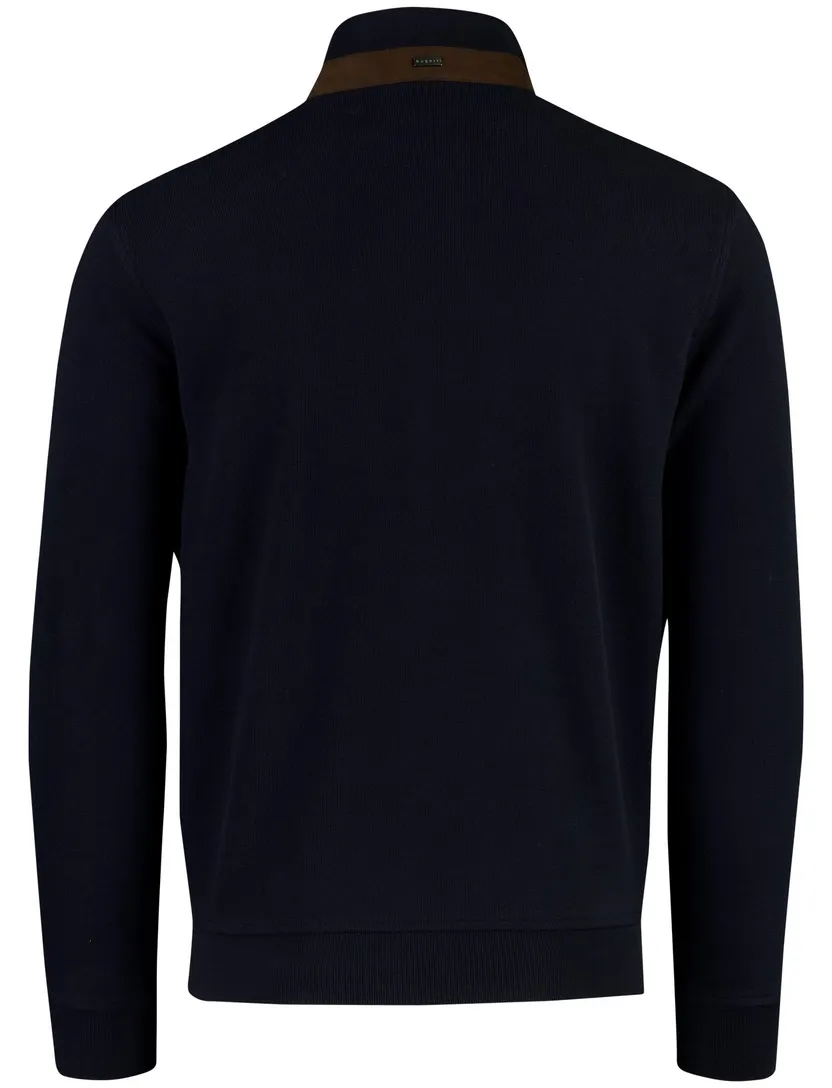 Bugatti outdoor vest donkerblauw gevoerd