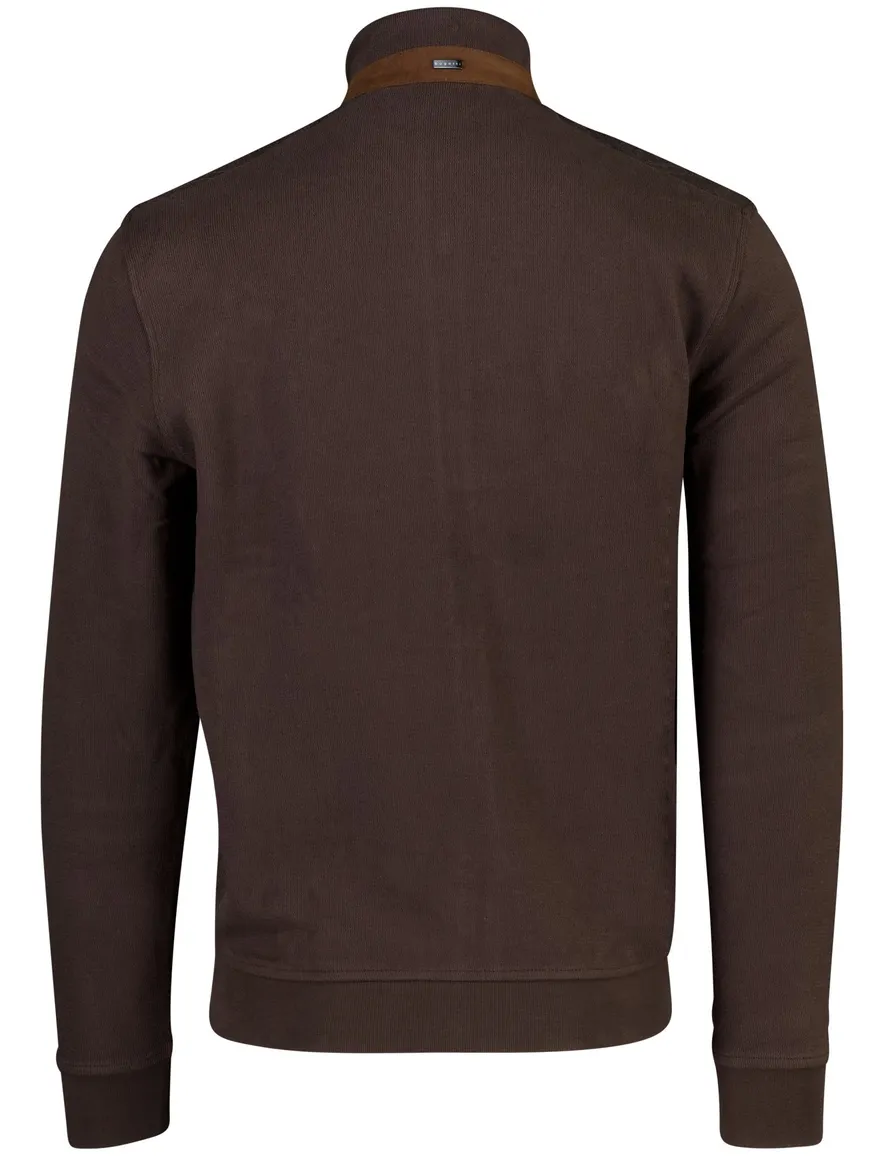 Bugatti outdoor vest bruin warm