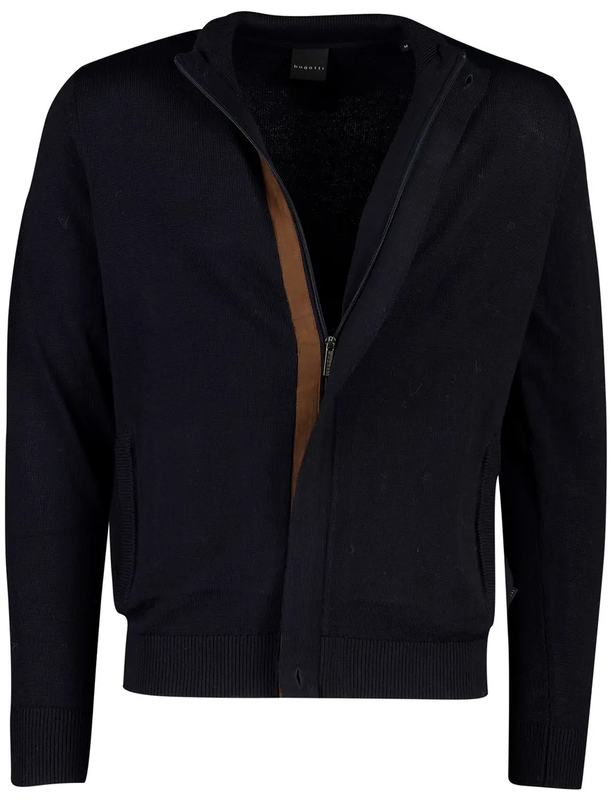 Vest Bugatti donkerblauw