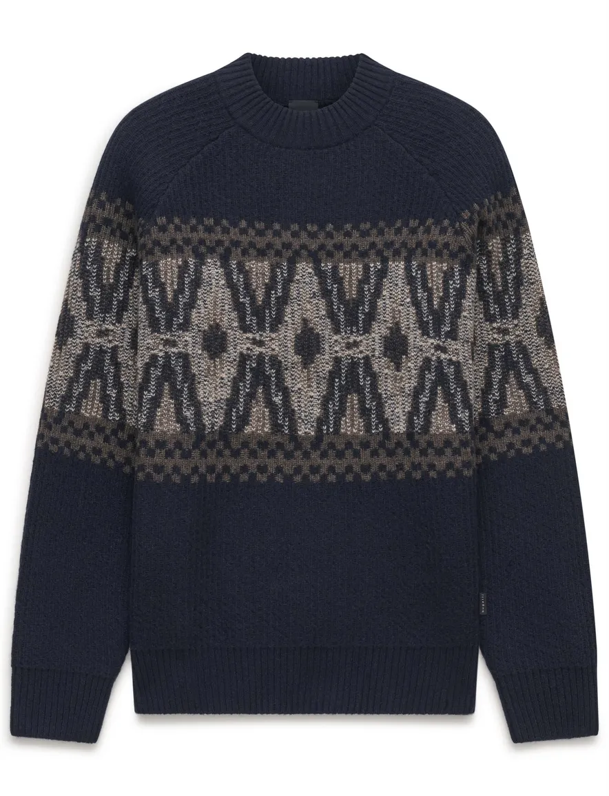 Trui Bugatti donkerblauw