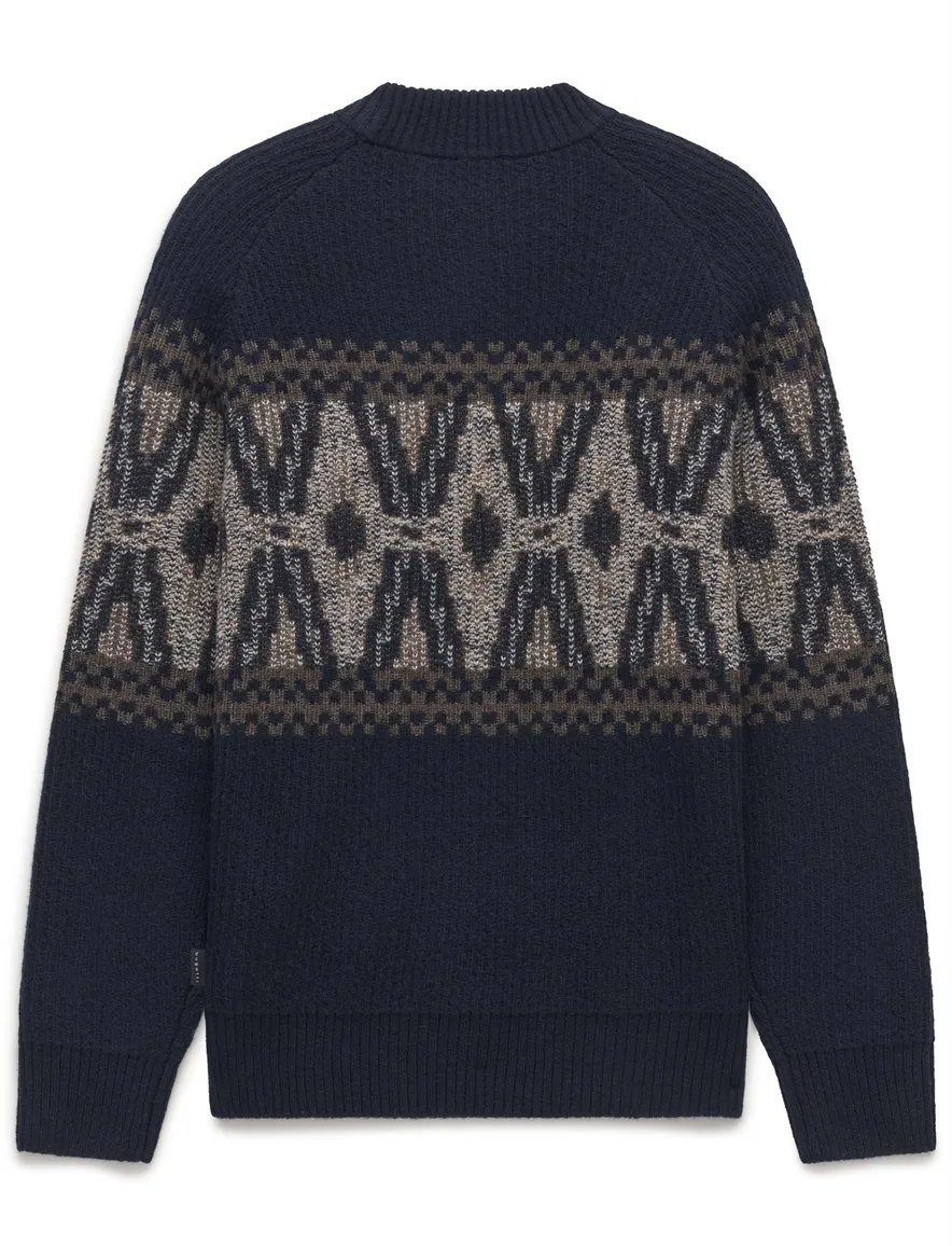 Trui Bugatti donkerblauw
