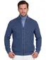 Vest Camel Active blauw gemeleerd wijde fit