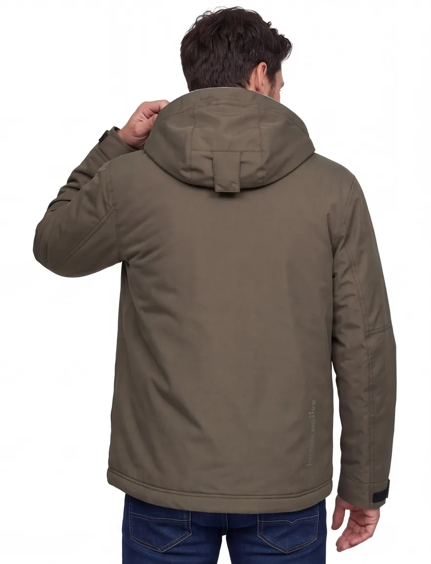 Jas Camel Active groen Jackets
