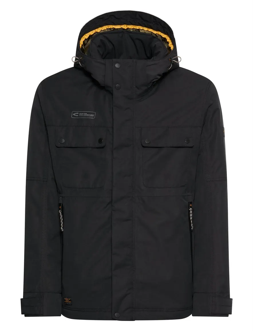 Jas Camel Active zwart Jackets