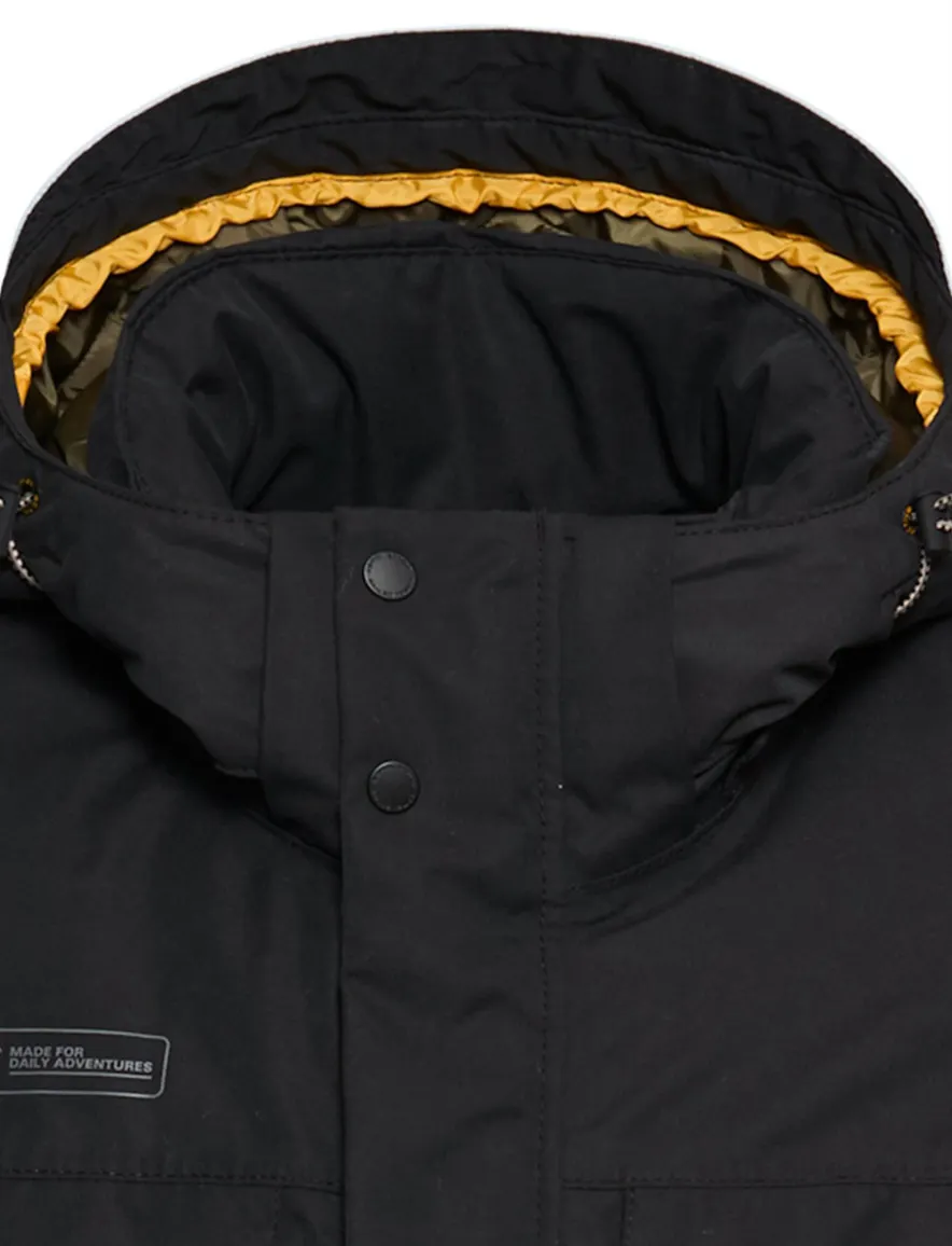 Jas Camel Active zwart Jackets