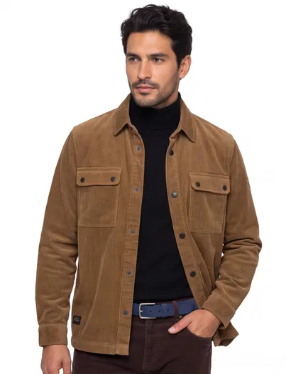 Camel Active Overshirt Camel Active camel rib