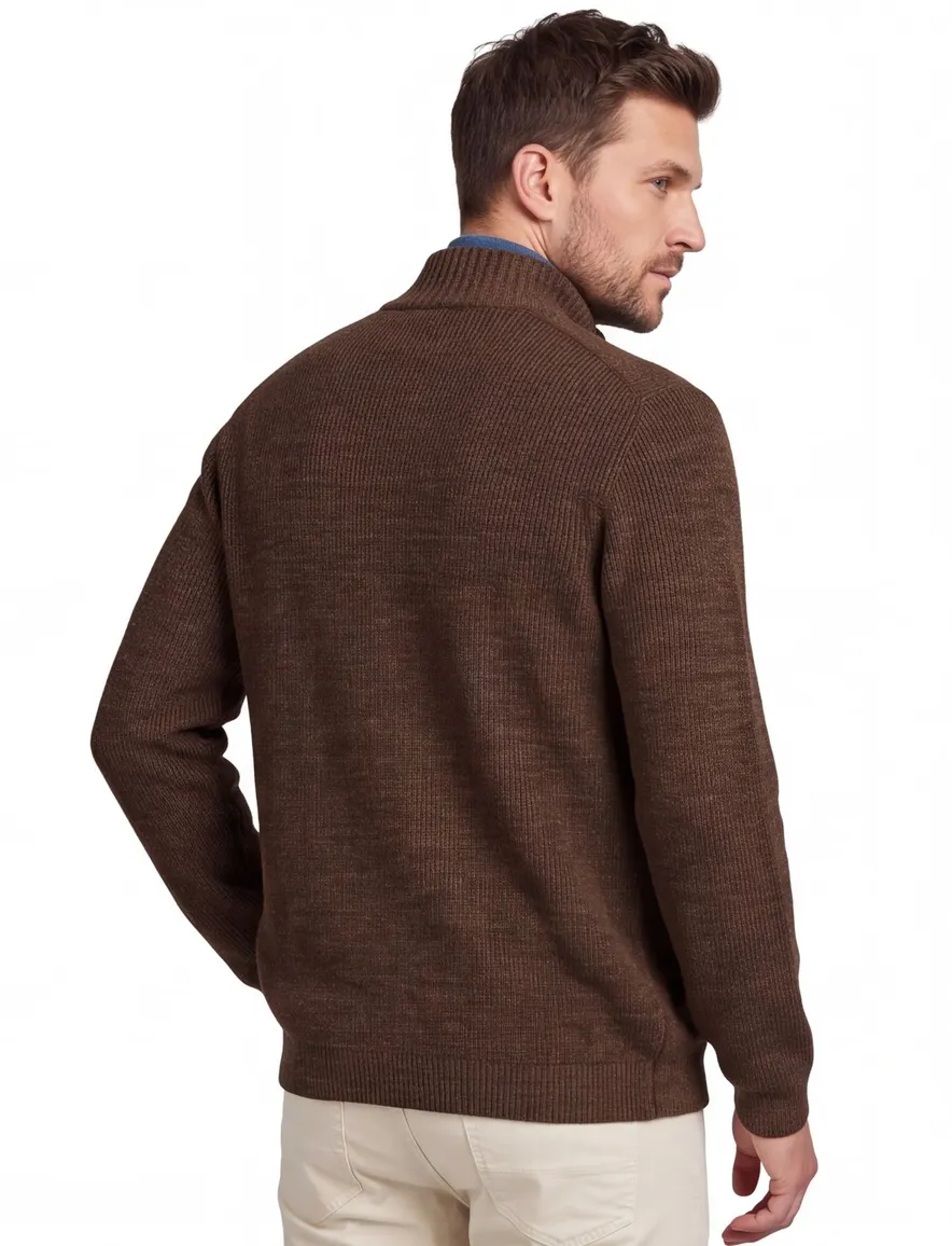Camel Active vest bruin gemeleerd