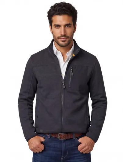 Camel Active Vest Camel Active donkerblauw wijde fit