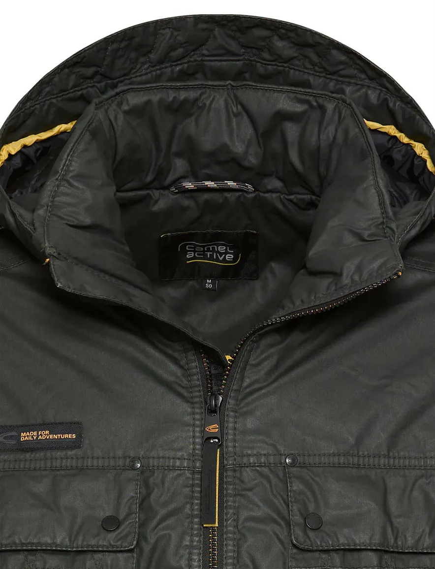Jas Camel Active groen Jackets