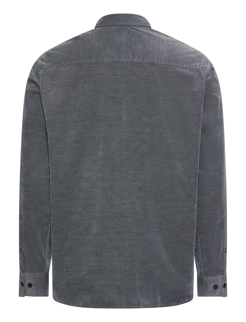 Overshirt Camel Active donkerblauw geprint