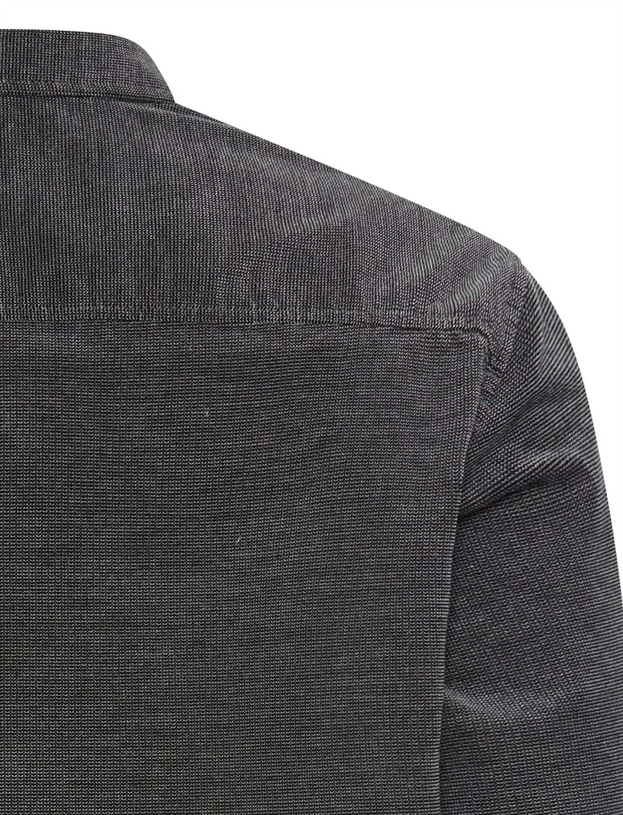 Overshirt Camel Active grijs Shirts 1/1 sleeves