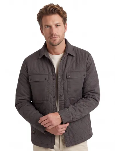 Camel Active Overshirt Camel Active antraciet